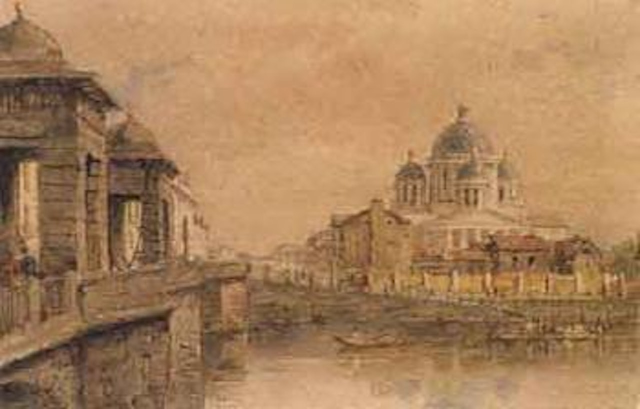 Ismailovsky Most by Thomas Allom