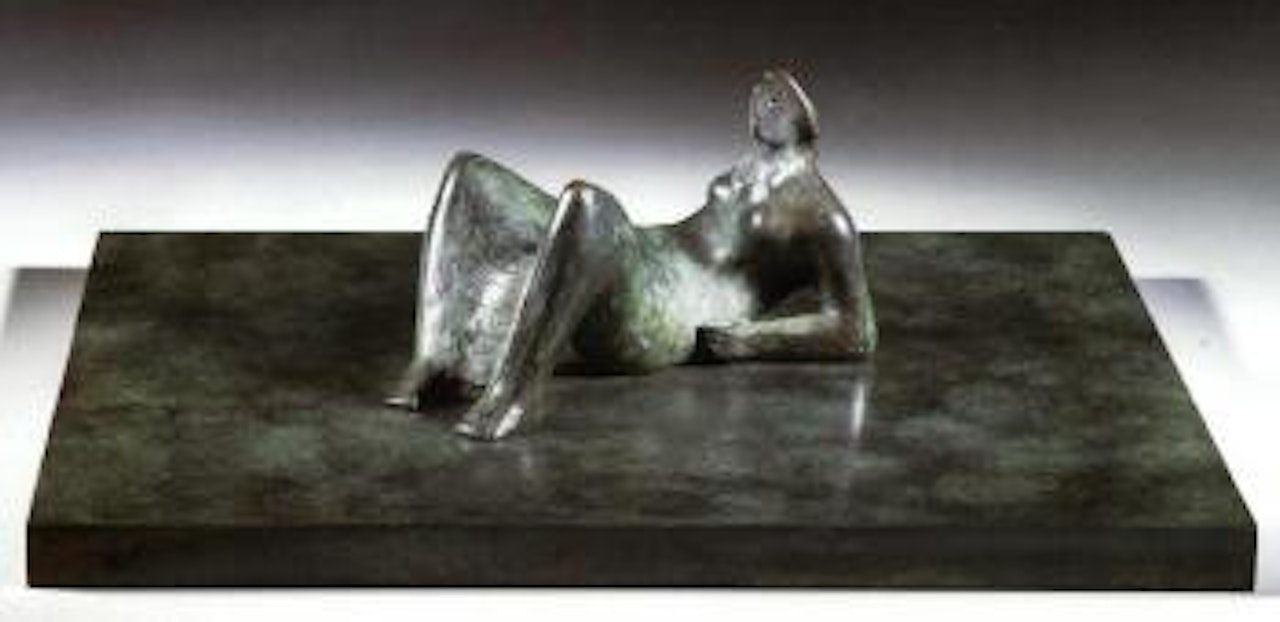 Draped reclining figure by Henry Moore