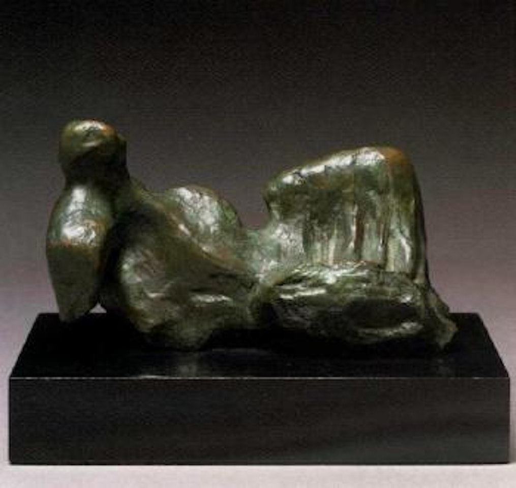 Draped reclining figure, fragment by Henry Moore
