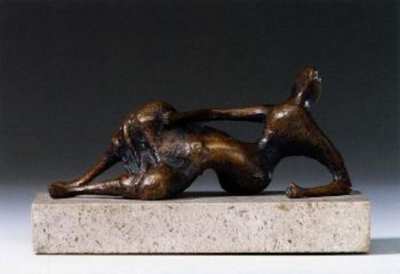 Draped reclining figure by Henry Moore