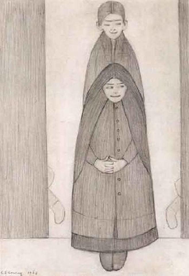 Mother and son by Laurence Stephen Lowry