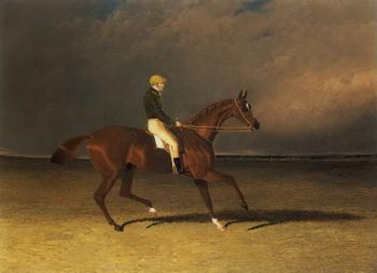 Mr Thomas Houldsworth's chestnut racehorse Vanish with Sam Darling up by John Frederick Herring