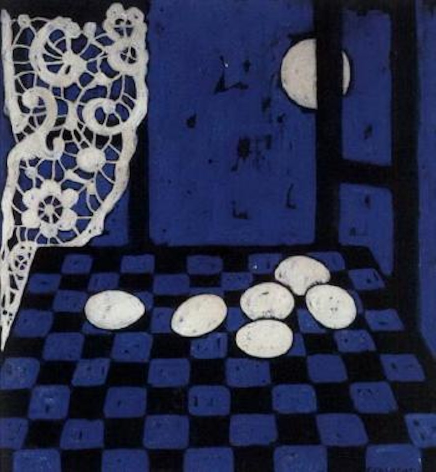 Notturno, Uova by Felice Casorati