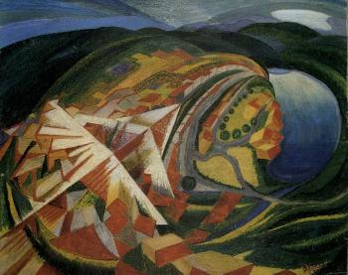 Volo su paese by Gerardo Dottori