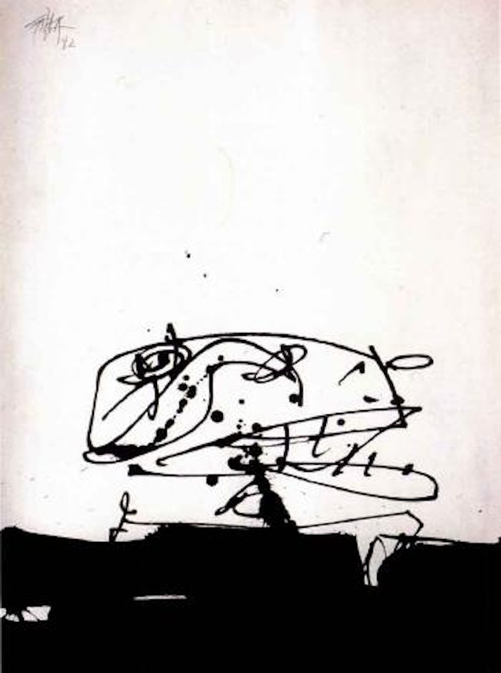 Aparicion II by Antonio Saura