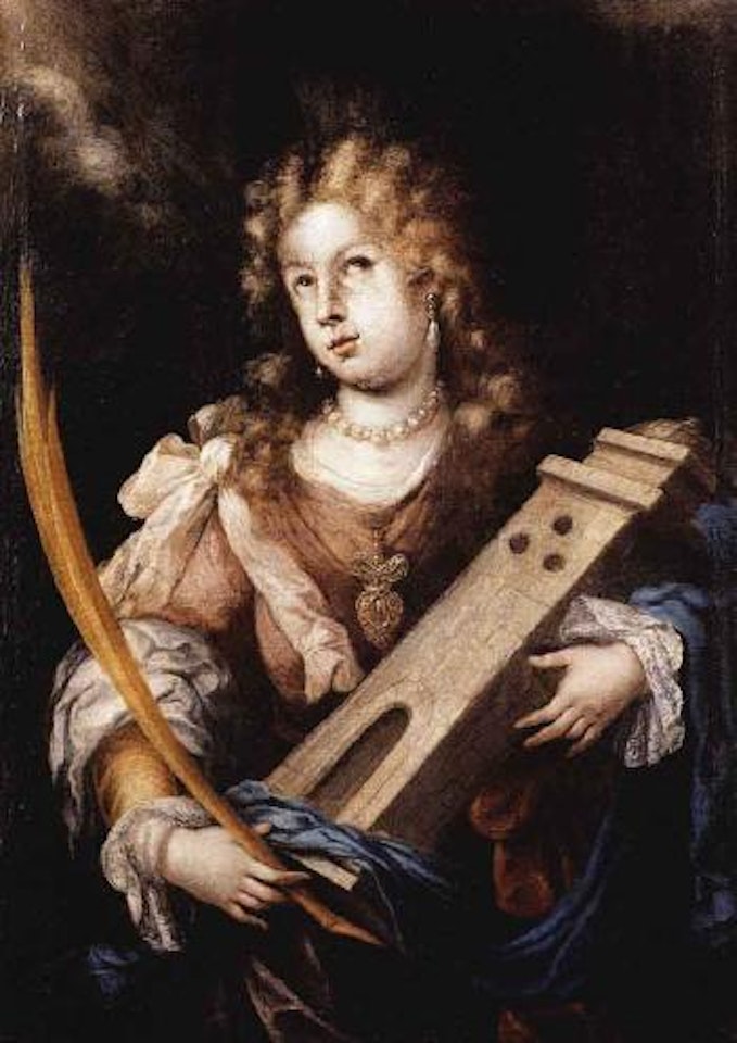 Saint Barbara by Spanish School