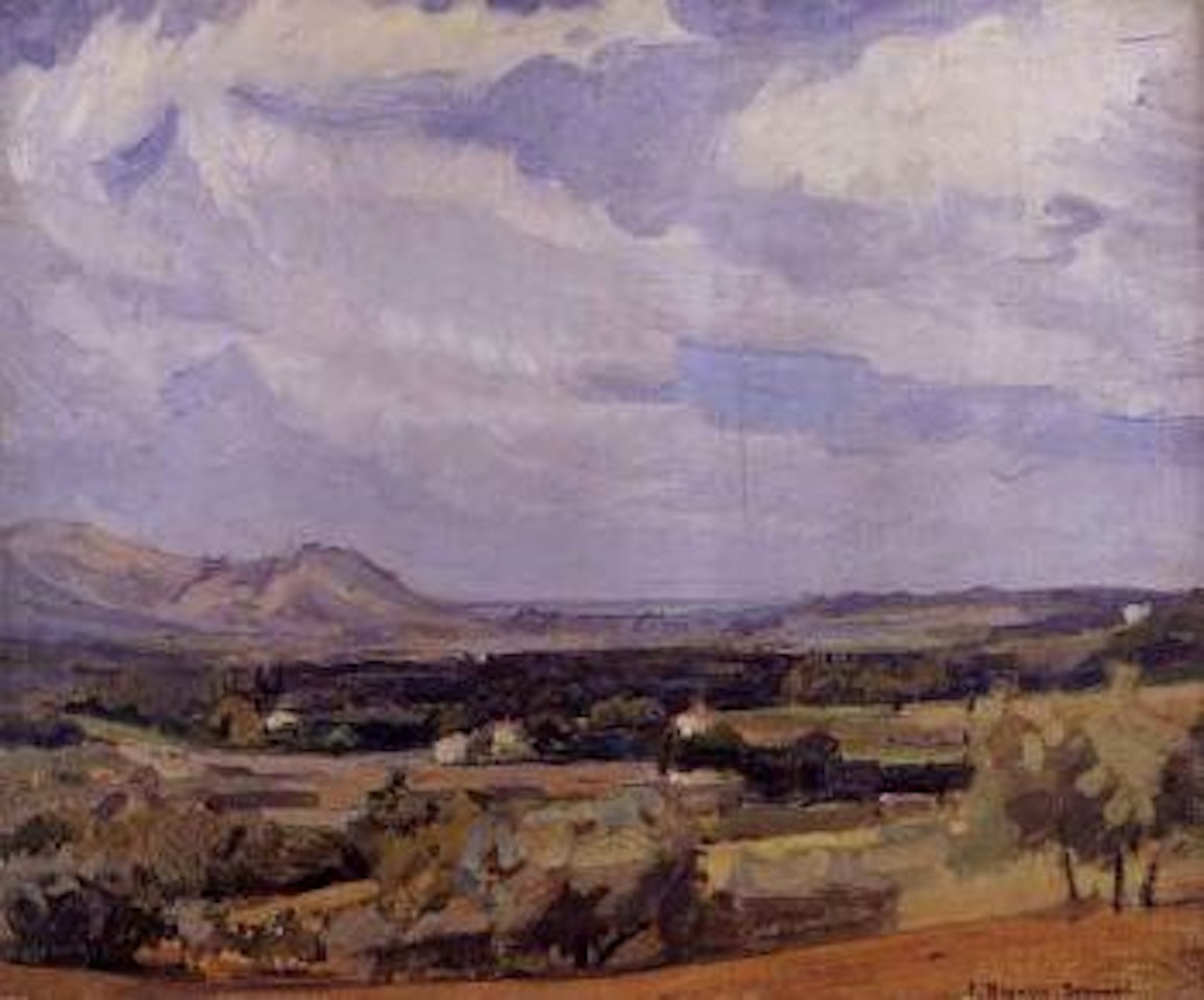 French landscape by French School