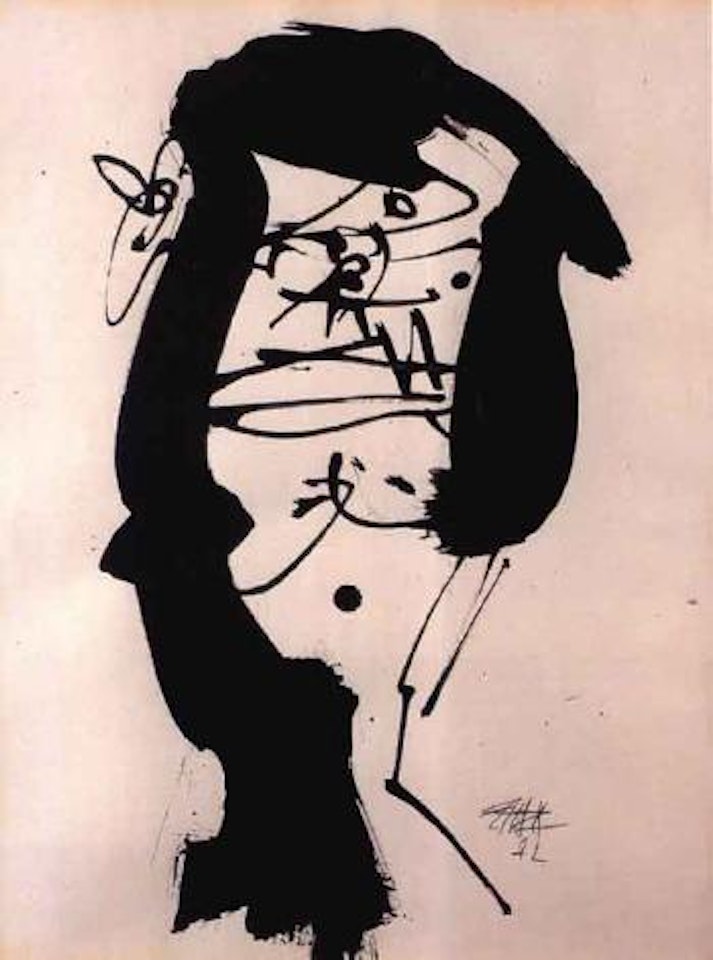 Lady by Antonio Saura