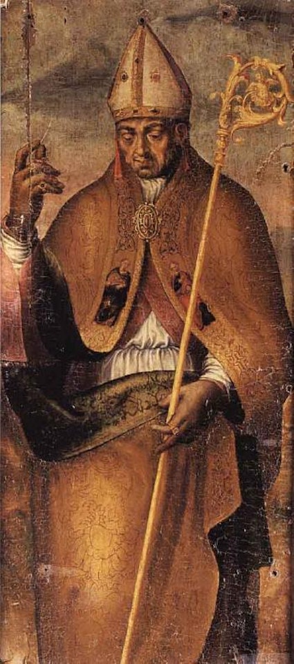 Saint Augustin by Spanish School
