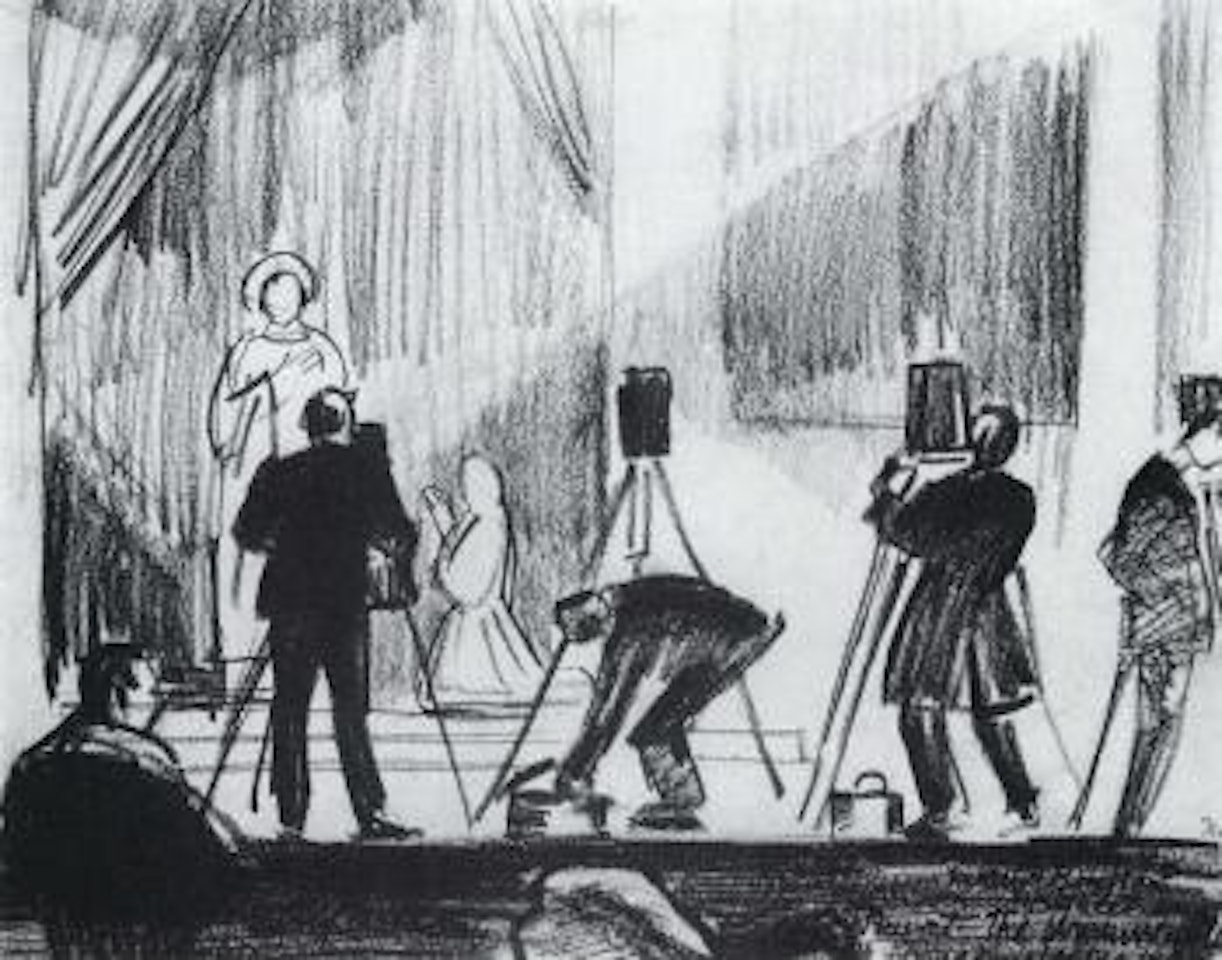 Photographers by Laura Knight