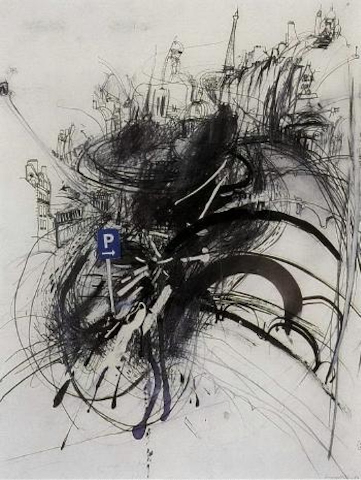 Parking in Paris by Brett Whiteley
