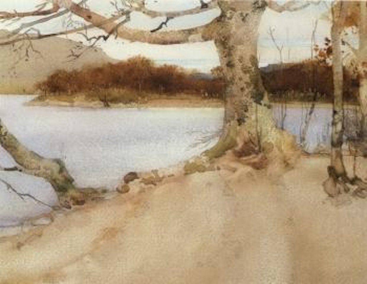Loch Earnside by William Russell Flint