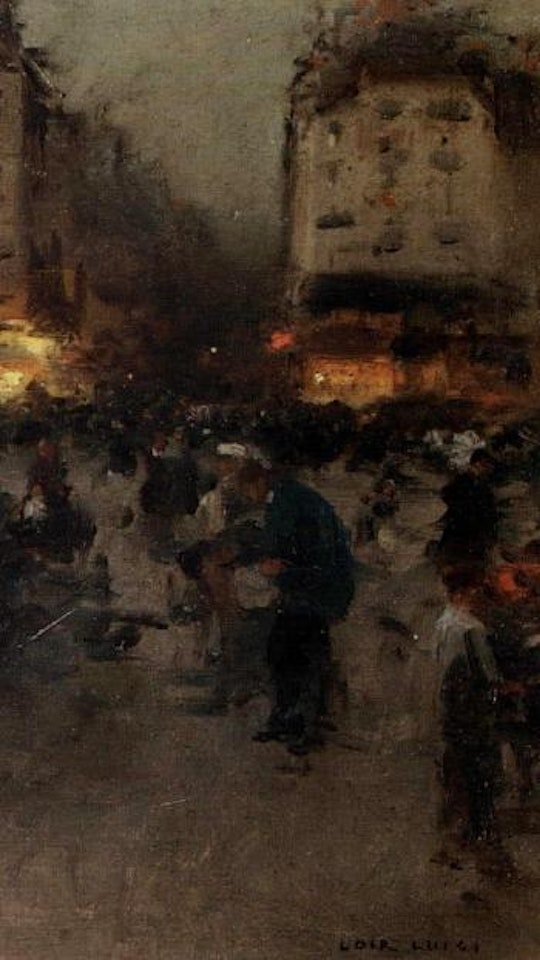 Vue de Paris by Luigi Loir