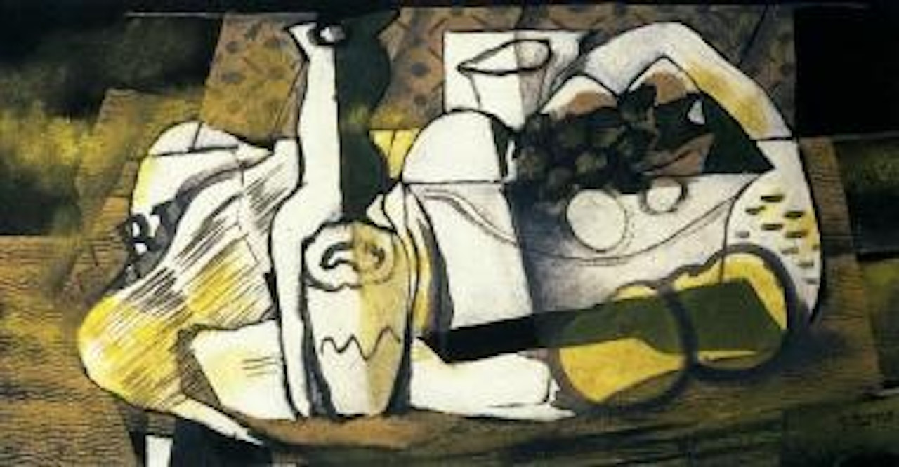 Nature morte a la corbeille de fruits by Georges Braque