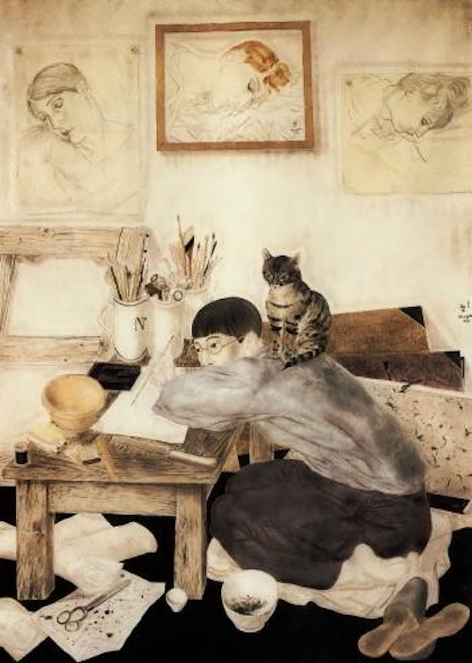 Mon portrait by Leonard Tsuguharu Foujita