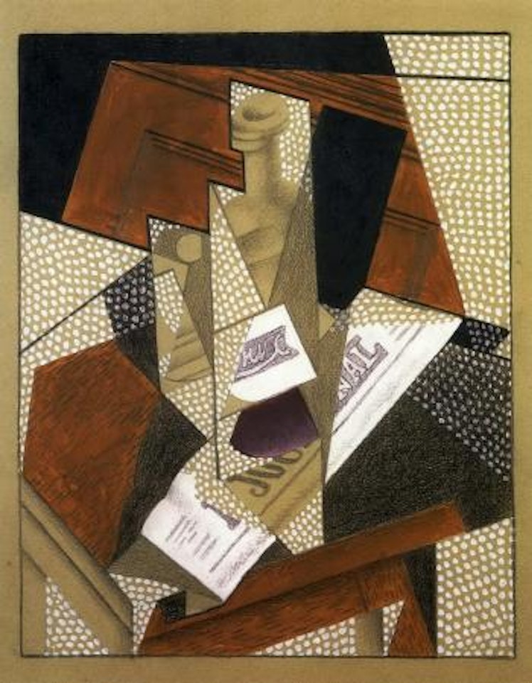 Bouteille by Juan Gris