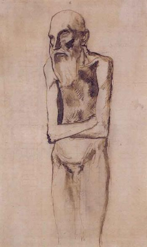 Le vieillard by Pablo Picasso