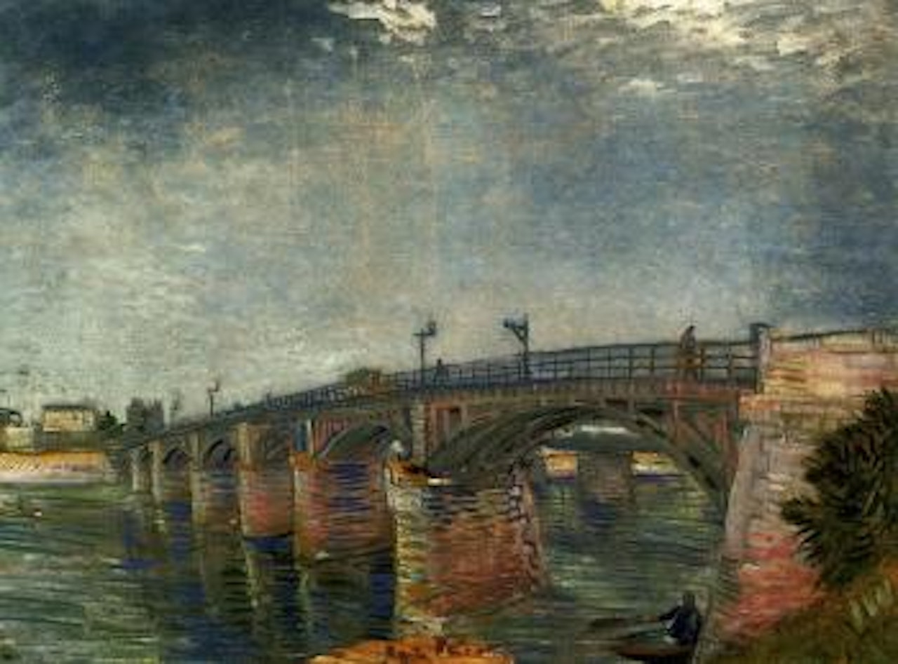 Bridge across the Seine at Asnieres by Vincent van Gogh