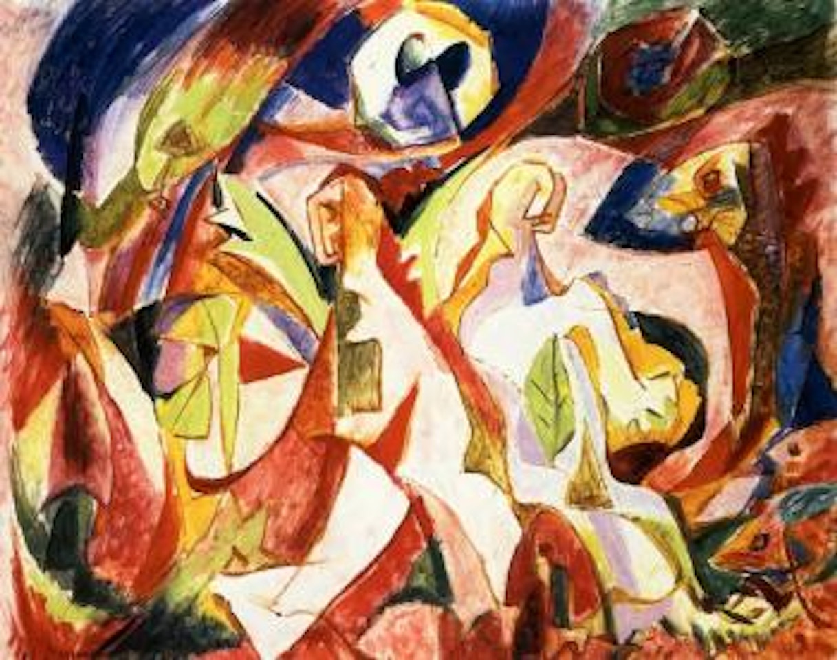 Apres le deluge by André Masson