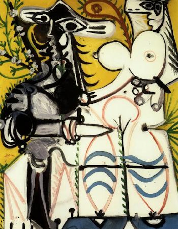 Homme et femme by Pablo Picasso