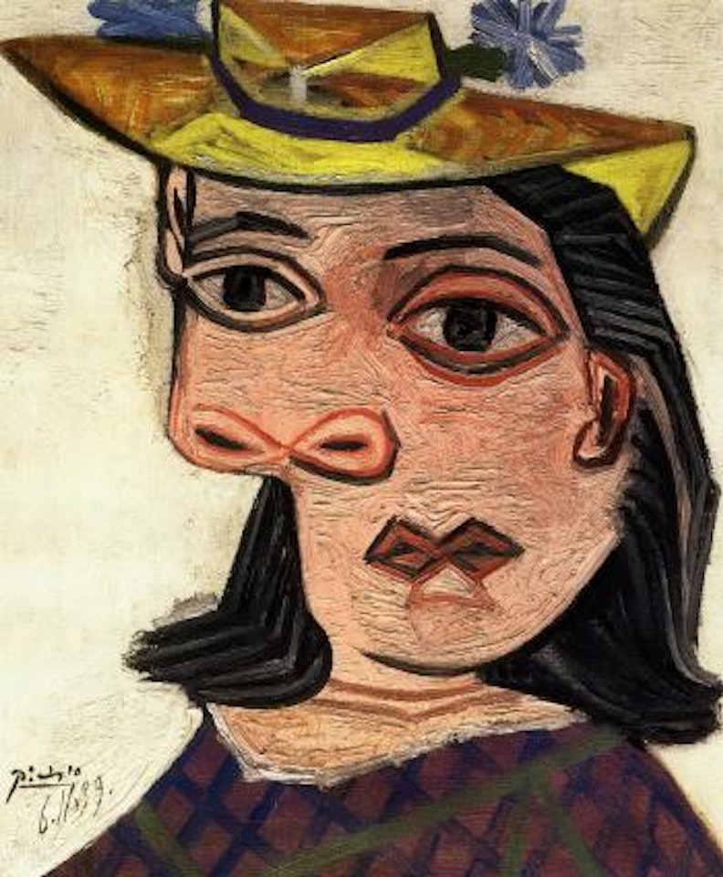 Buste de femme - Dora Maar by Pablo Picasso