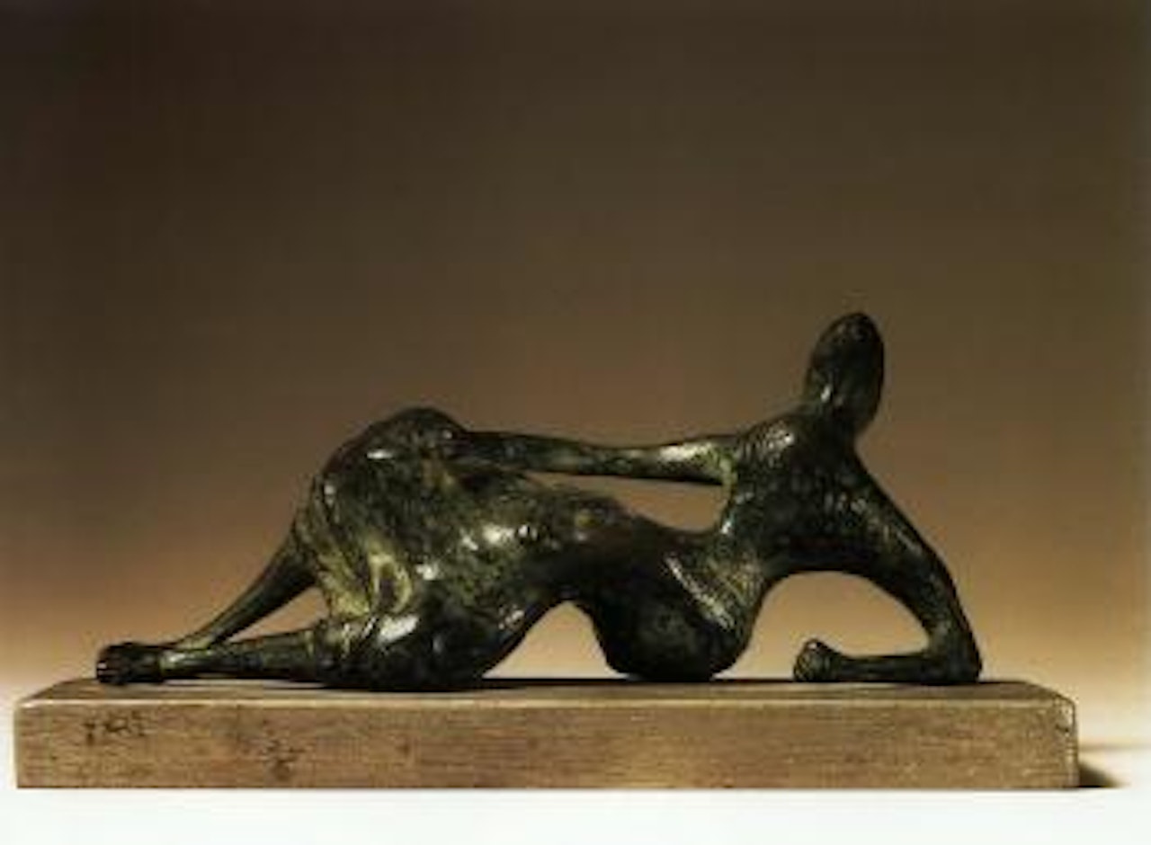 Draped reclining figure by Henry Moore