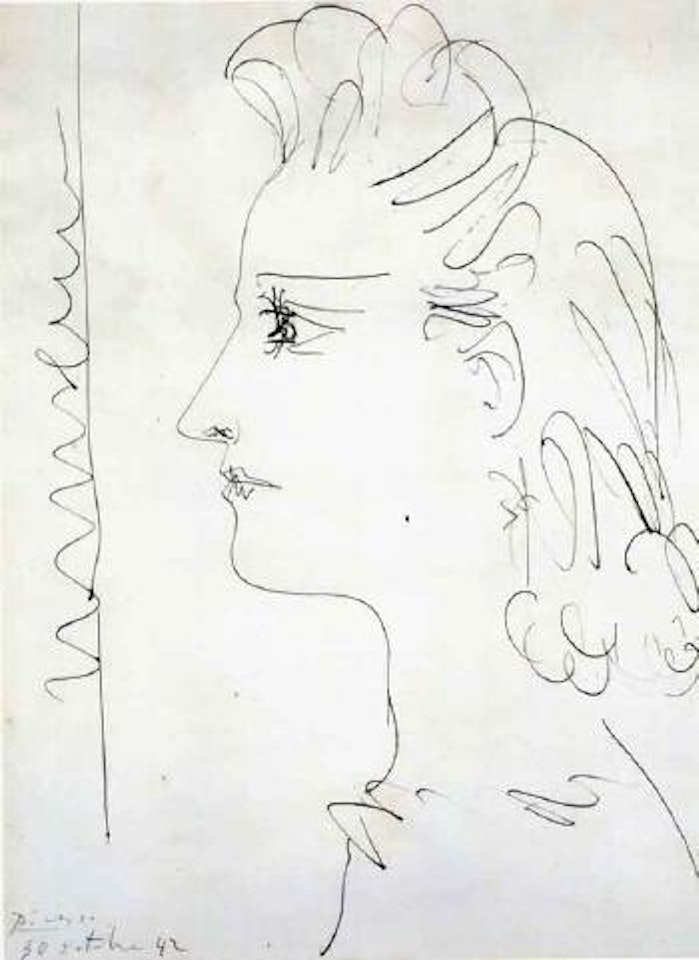 Portrait de Dora Maar by Pablo Picasso