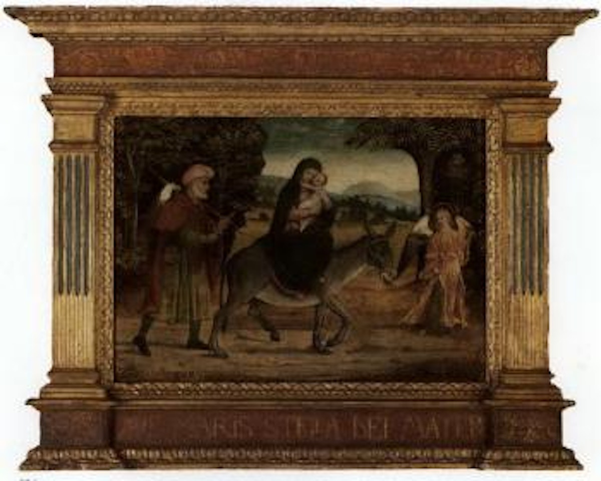 Flight into Egypt by Venetian School