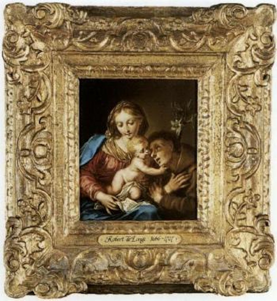 Madonna and Child with Saint Francis of Assisi by Francesco Trevisani