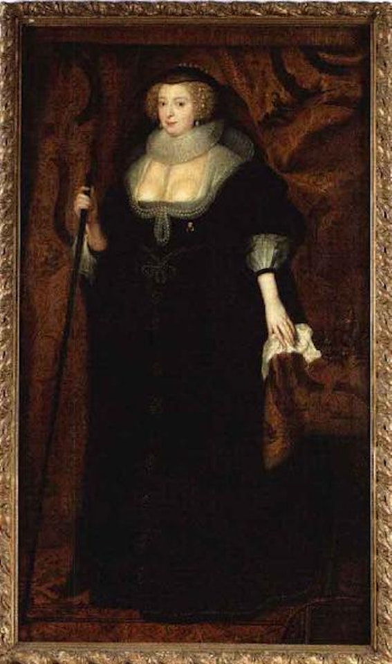 Portrait of Frances Howard, Duchess of Lenox by Anthony van Dyck