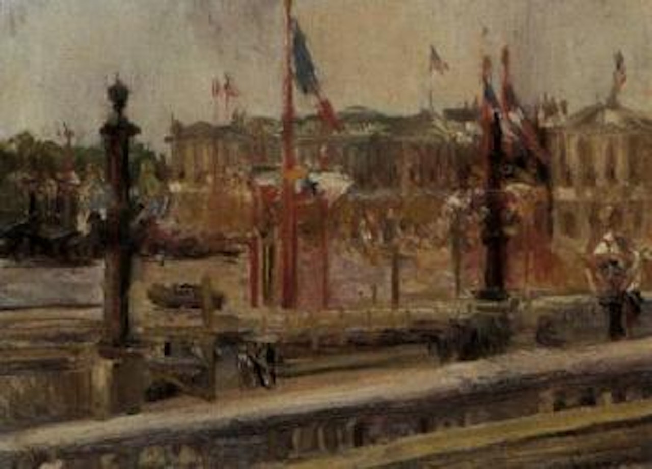 Paris, 14 juillet by Maximilien Luce