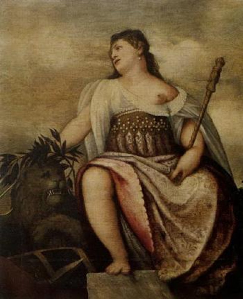 Allegorical female figure by Paolo Veronese