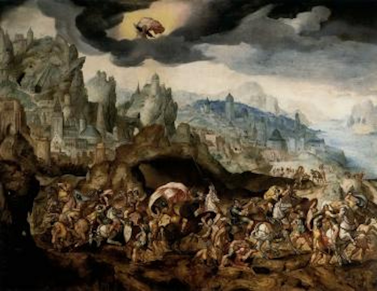 Conversion of St Paul by Herri met de Bles