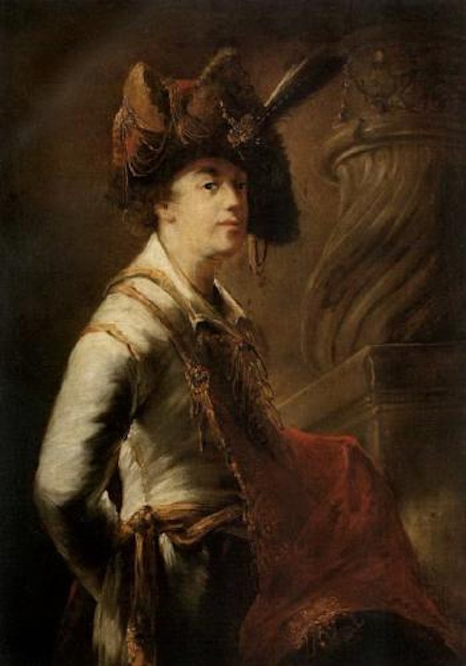 Portrait of man by English School