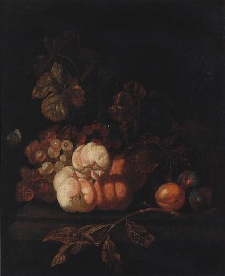 Still life with fruit by Dutch School