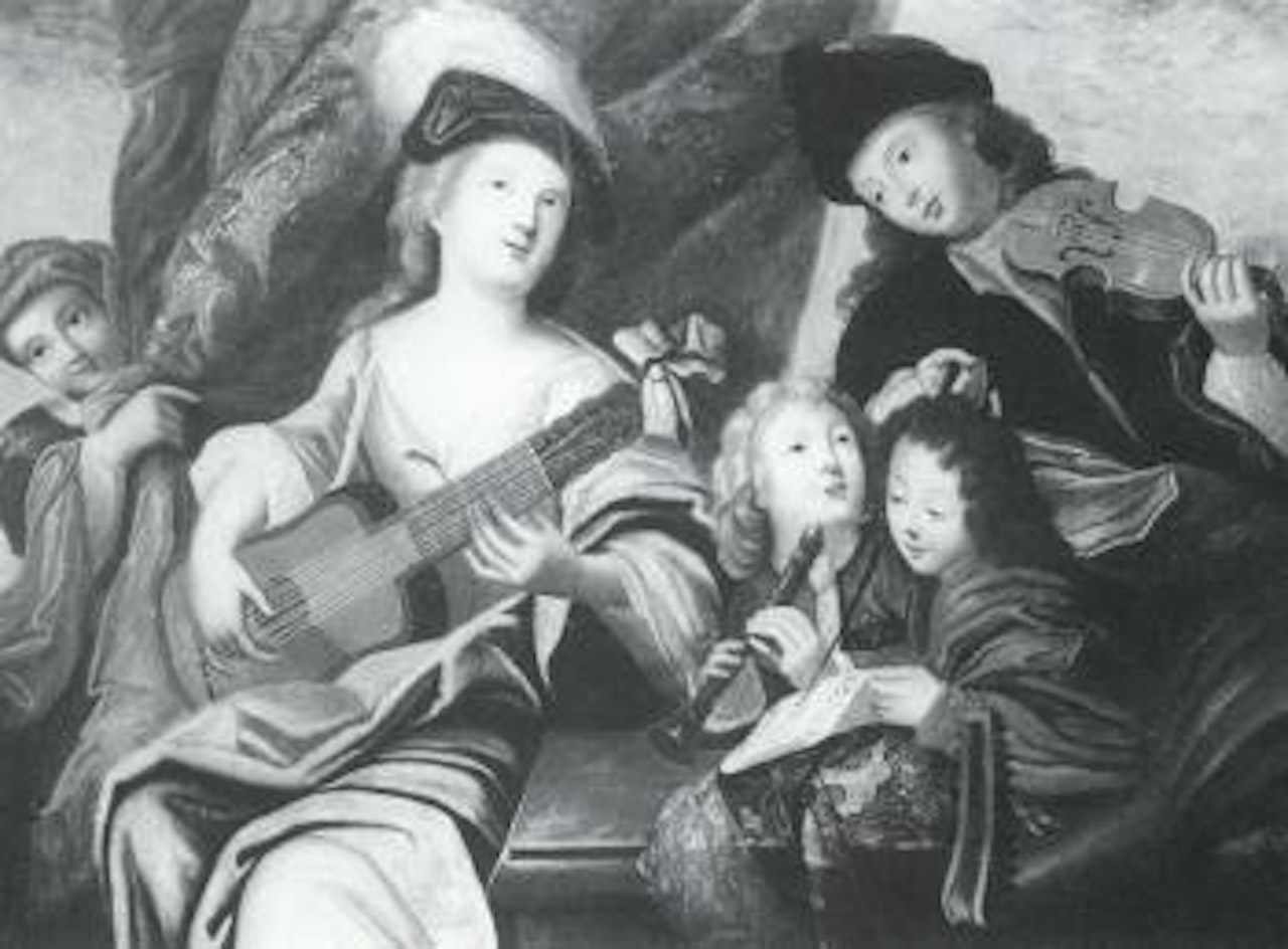 Musical company by French School