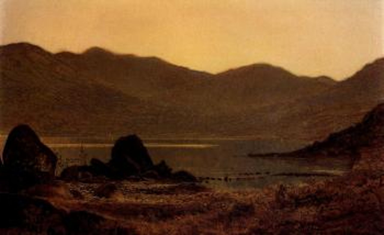 October afternoon by John Atkinson Grimshaw