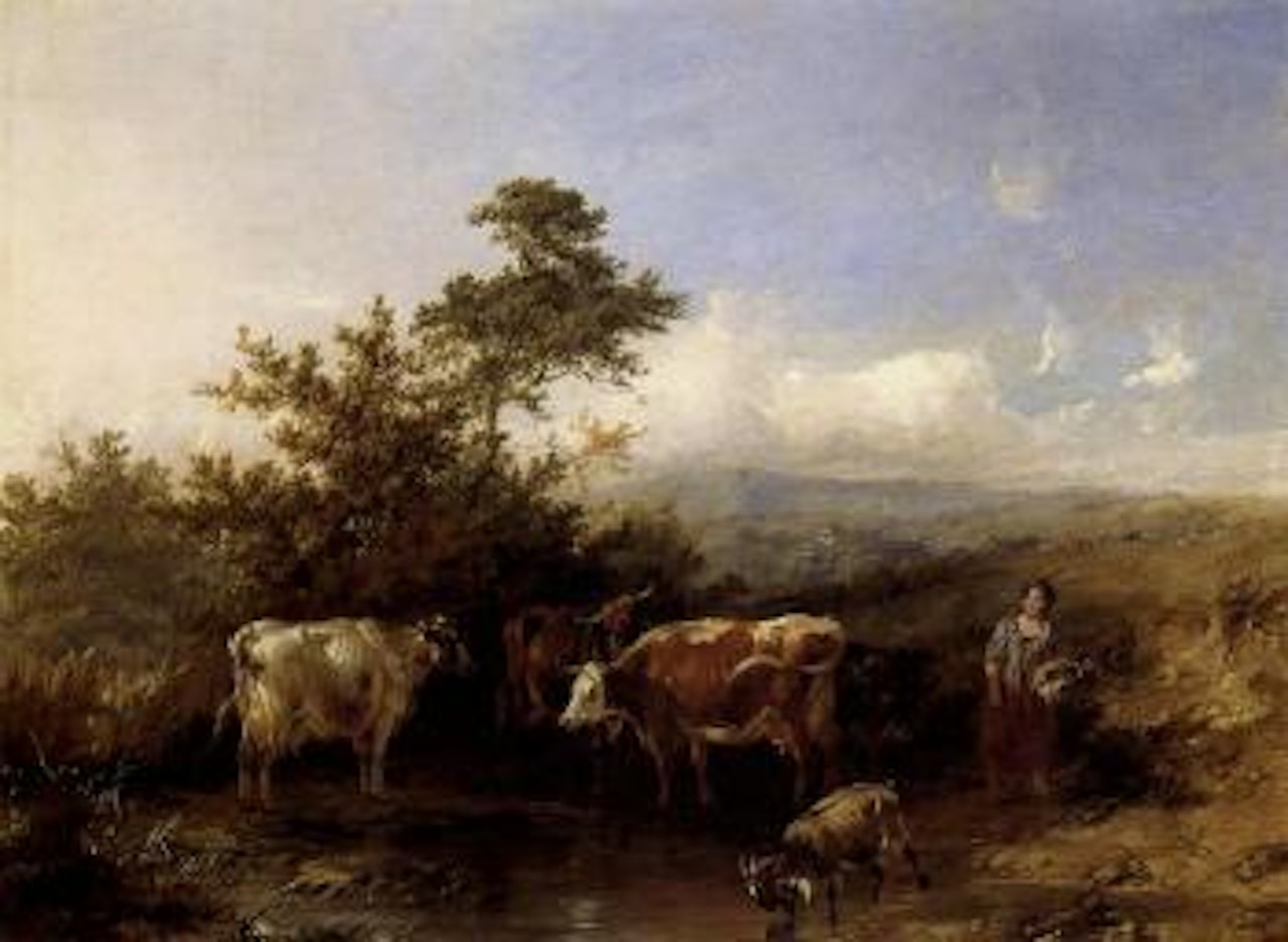 Evening by Thomas Sidney Cooper