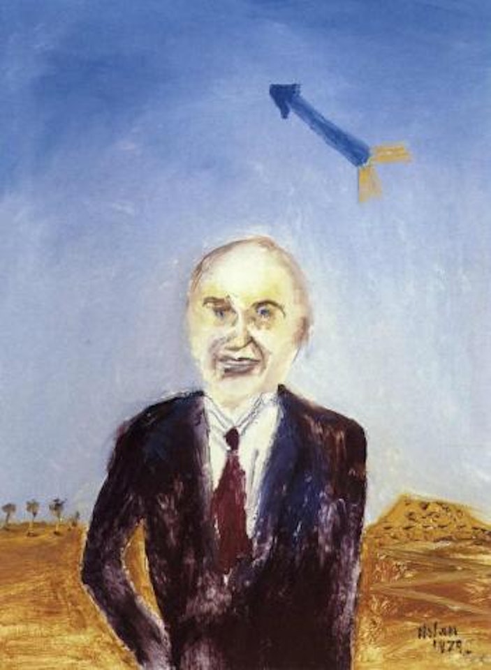 Portrait Lord Thorneycroft by Sidney Nolan