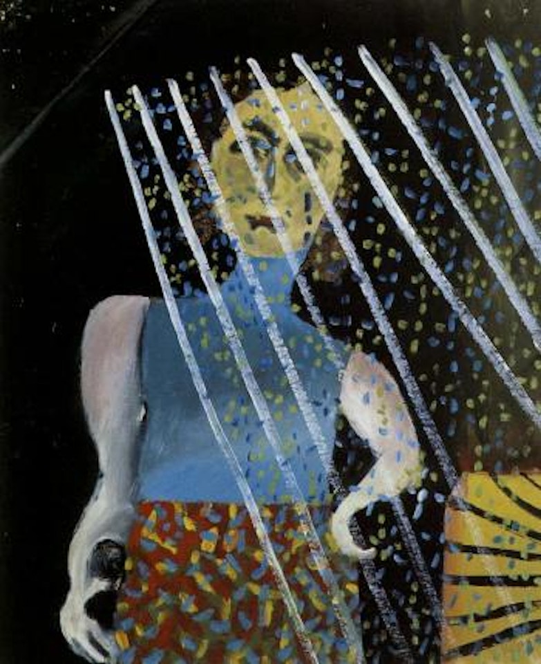 Portrait of woman by Sidney Nolan
