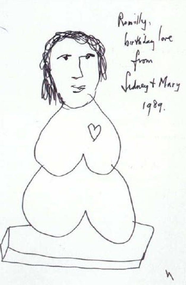 Sketch by Sidney Nolan