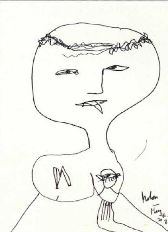 Sketch by Sidney Nolan