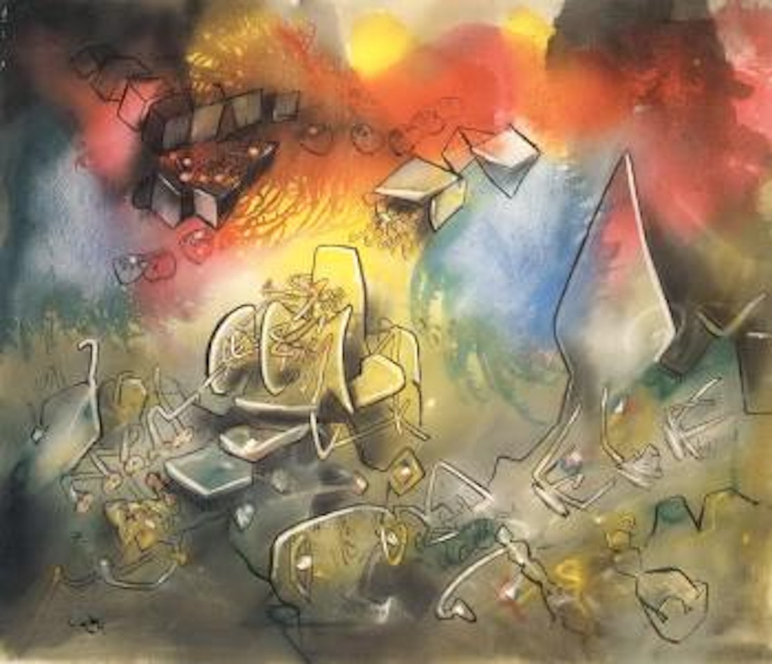 Gouverne le feu by Roberto Matta