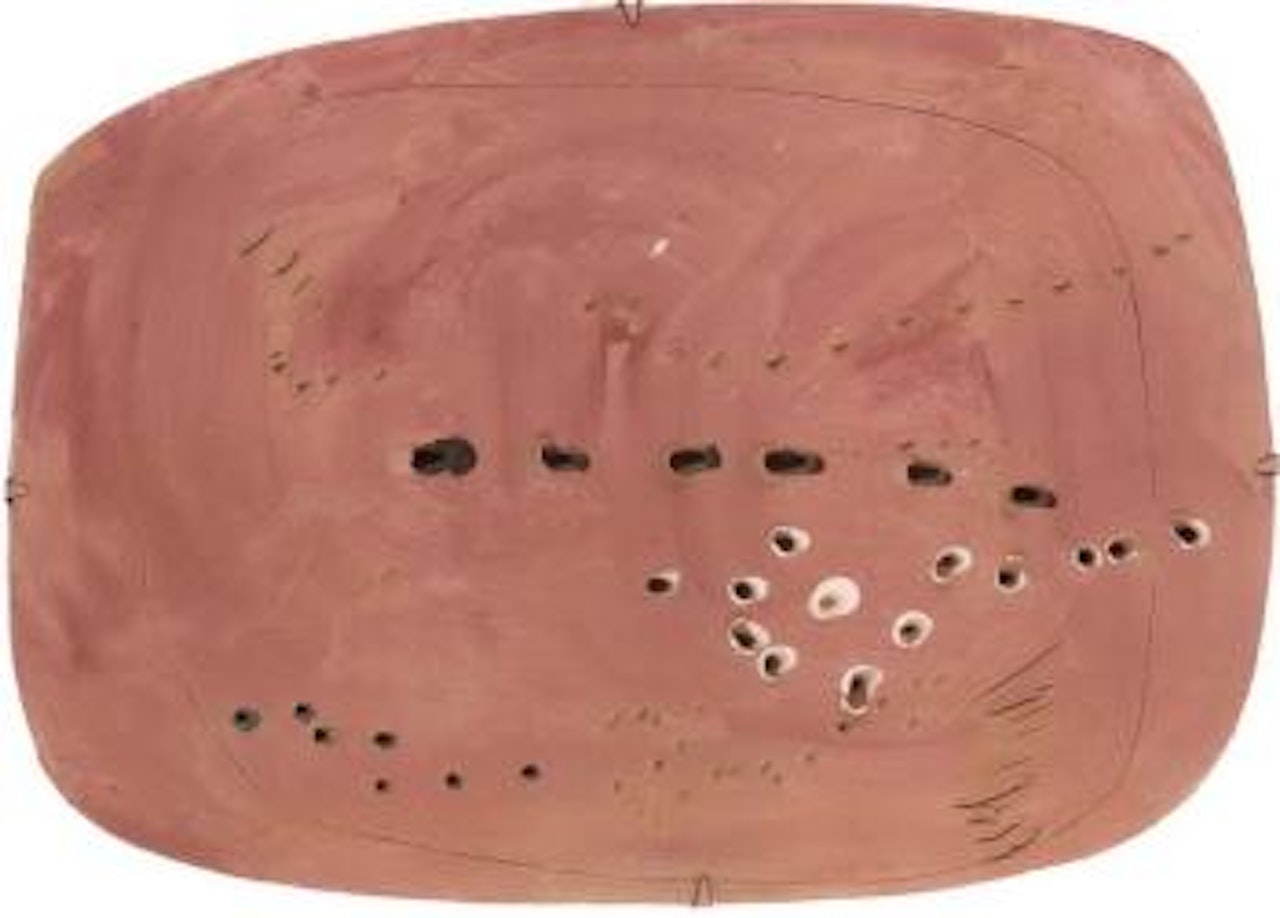 Concetto spaziale by Lucio Fontana