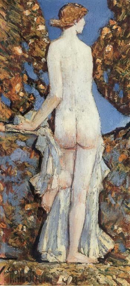 Nude by Childe Hassam