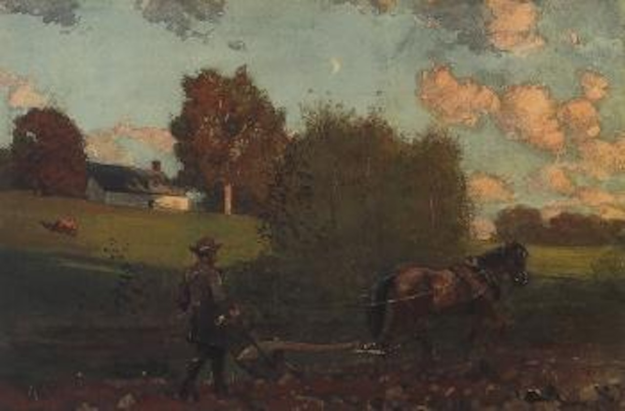 The last furrow by Winslow Homer