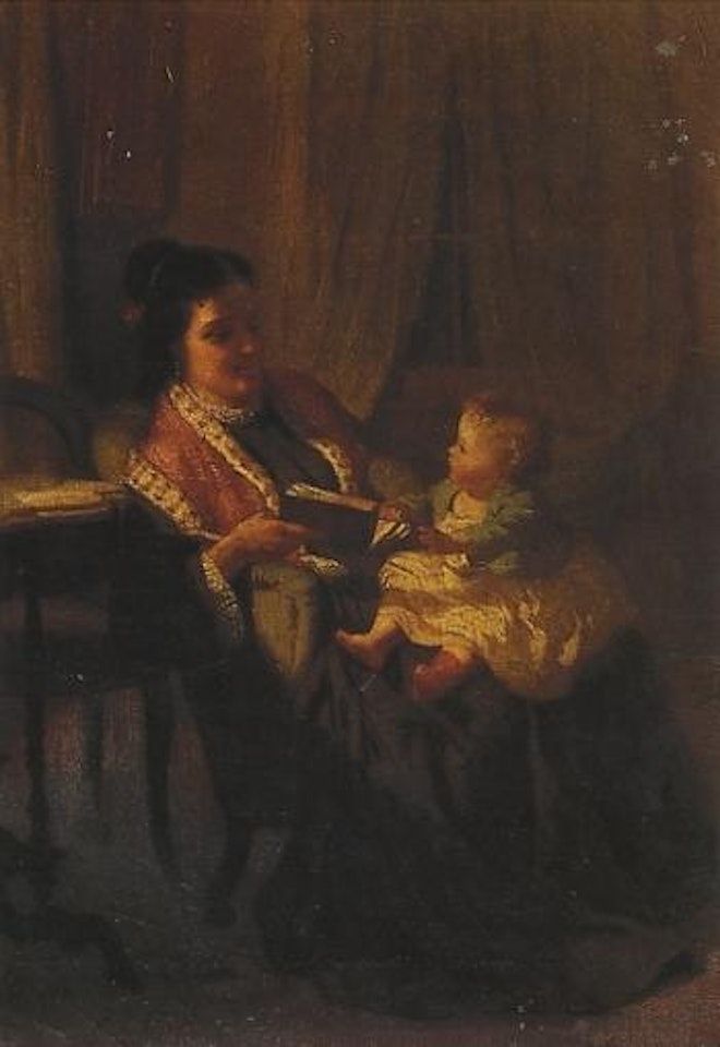 Storytime by John George Brown