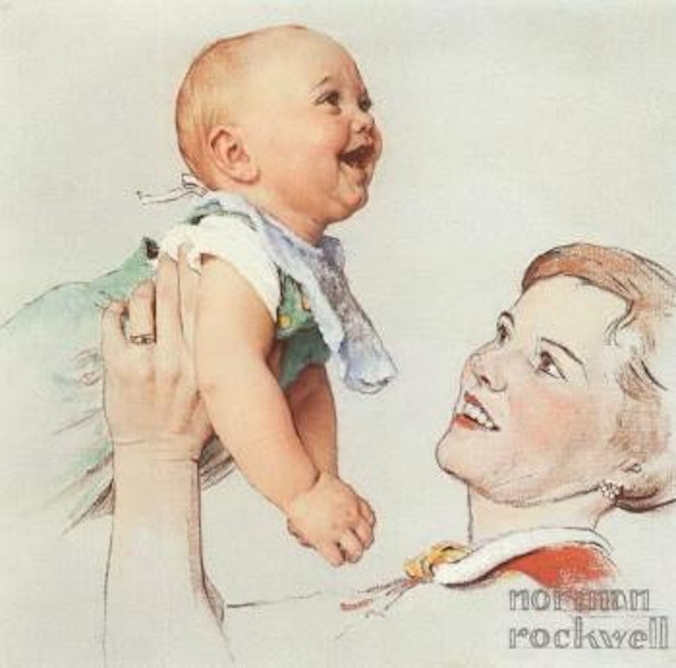 Delight by Norman Rockwell