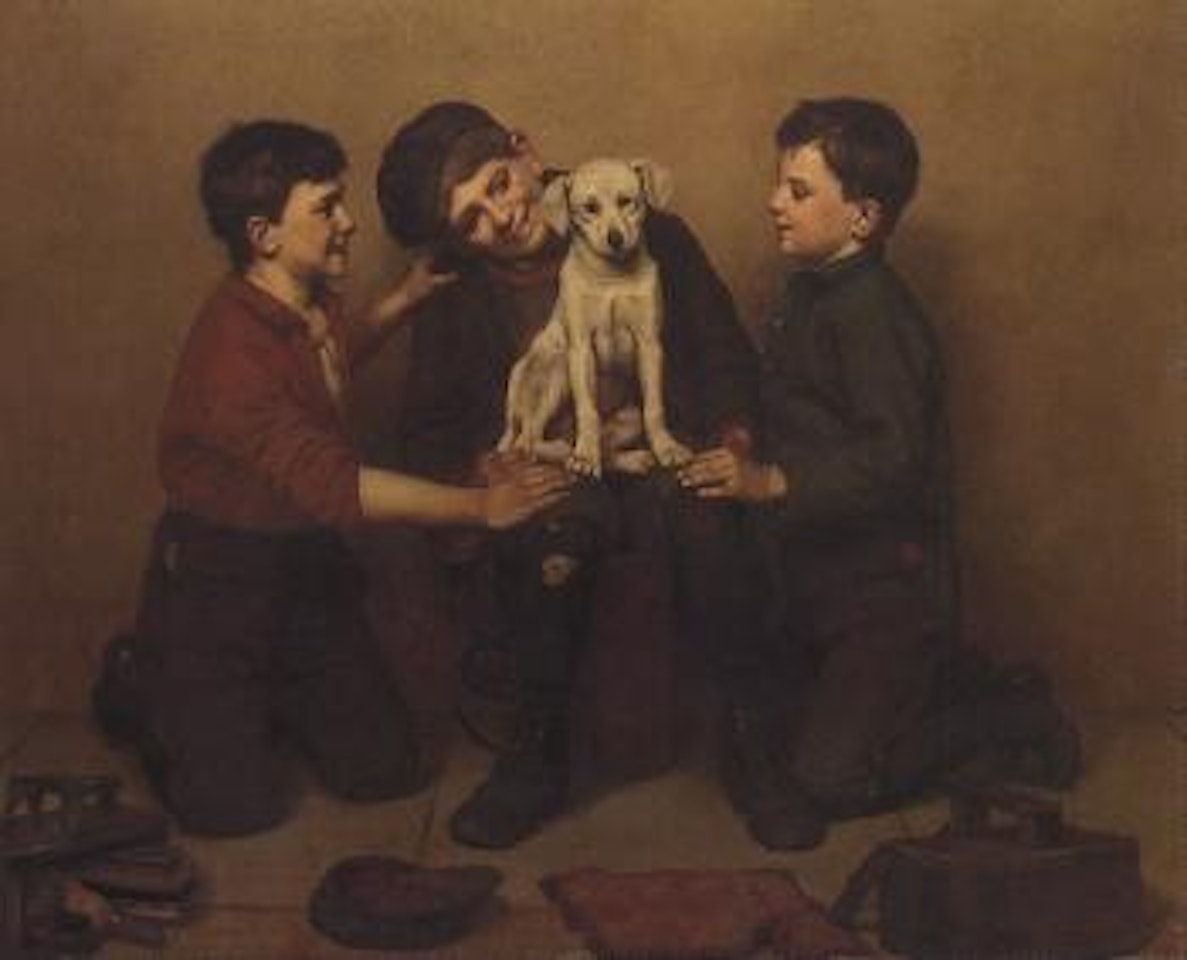 The foundling by John George Brown