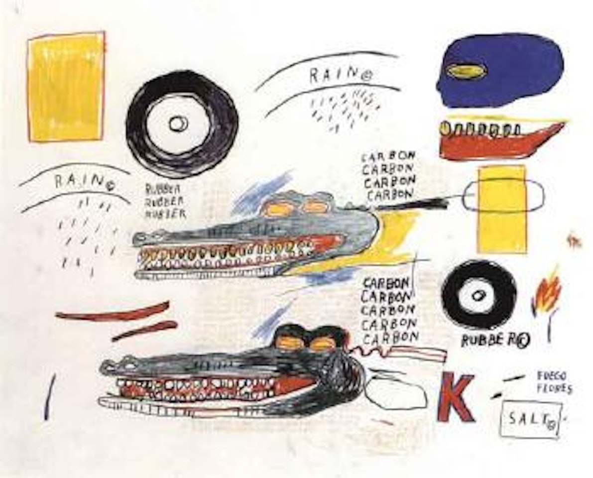 Izod by Jean-Michel Basquiat